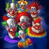 Killer Klowns From Outer Space Diamond Painting