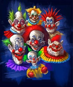 Killer Klowns From Outer Space Diamond Painting