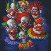 Killer Klowns From Outer Space Diamond Painting