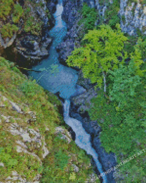 Leutasch Gorge Diamond Painting