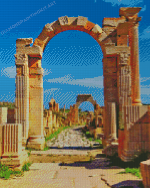 Libya Leptis Magna Diamond Painting