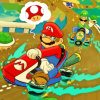 Mario Kart Diamond Painting