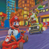 Mario Video Game Diamond Painting