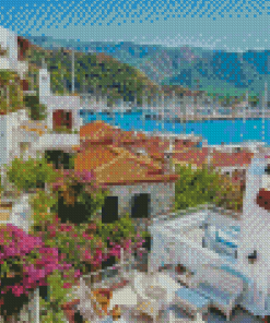 Marmaris Port Diamond Painting