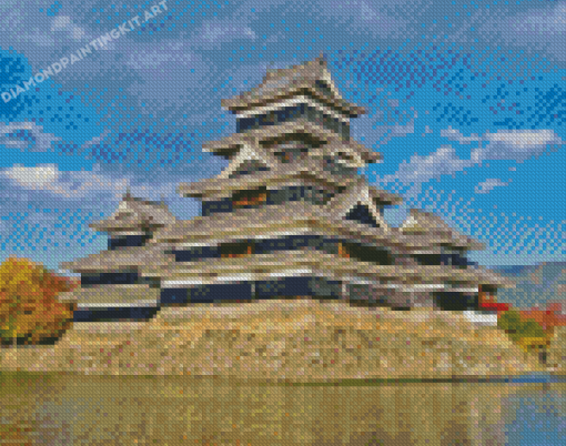 Matsumoto Jo Castle Diamond Painting