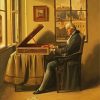 Mozart Playing Piano Diamond Painting