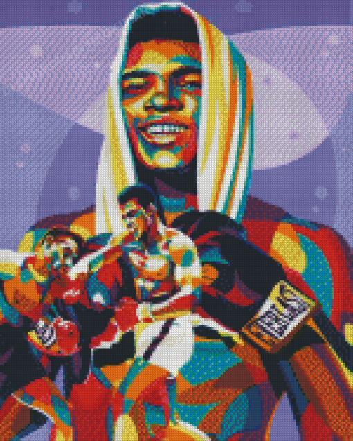 Muhammad Ali Diamond Painting