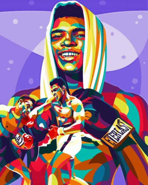 Muhammad Ali Diamond Painting