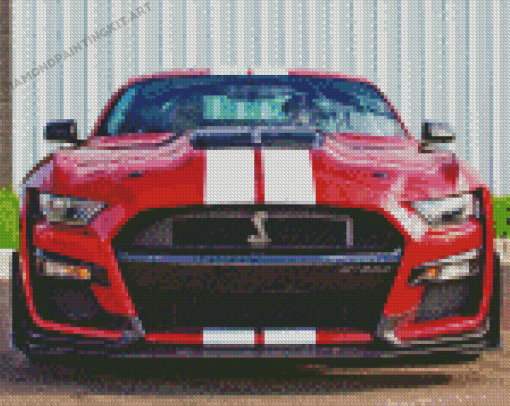 Mustang Shelby Gt500 Diamond Painting