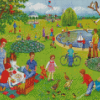 Picnic Summer Park Diamond Painting