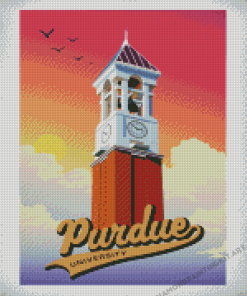 Purdue University Diamond Painting