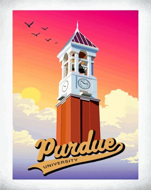 Purdue University Diamond Painting