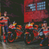 Honda Motorcycle Diamond Painting