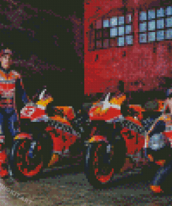 Honda Motorcycle Diamond Painting