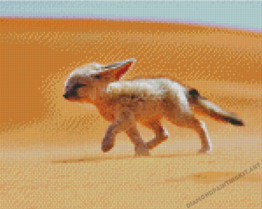 Sandfox In Desert Diamond Painting