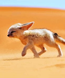 Sandfox In Desert Diamond Painting