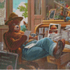 Smokey The Bear Diamond Painting