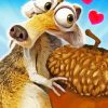 Squirrel Scrat Diamond Painting