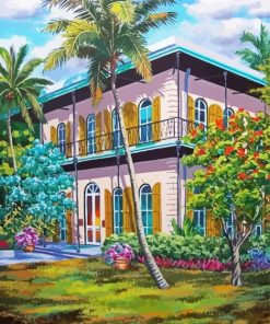 The Hemingway Home Diamond Painting