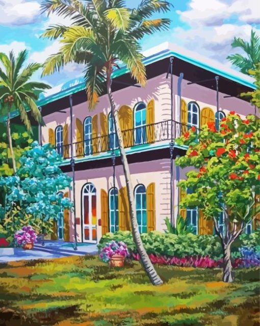 The Hemingway Home Diamond Painting