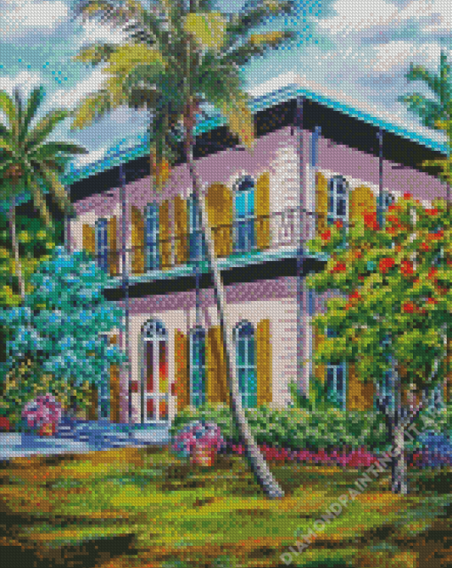 The Hemingway Home Diamond Painting