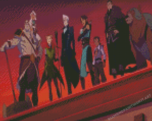 The Legend Of Vox Machina Characters Diamond Painting