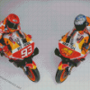 Repsol Honda Motorcycle Diamond Painting