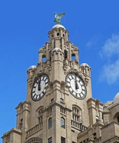 The Royal Liver Building Tower Diamond Painting