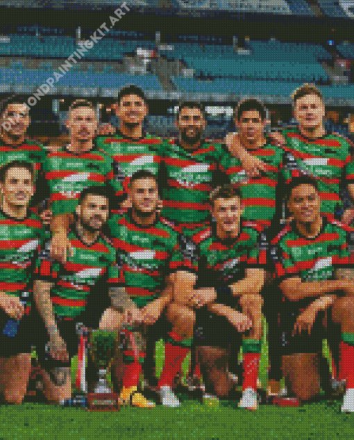 The South Sydney Rabbitohs Diamond Painting