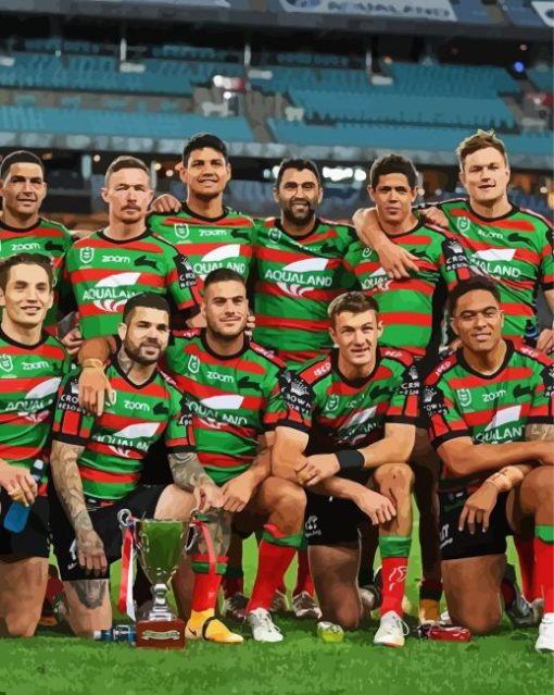 The South Sydney Rabbitohs Diamond Painting