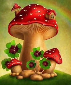 Toadstool Diamond Painting