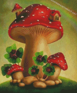 Toadstool Diamond Painting