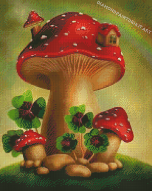 Toadstool Diamond Painting