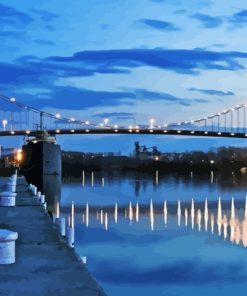 Toledo Ohio Bridge Diamond Painting