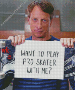 Famous Tony Hawk Diamond Painting