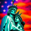 US Statue Of Liberty Diamond Painting