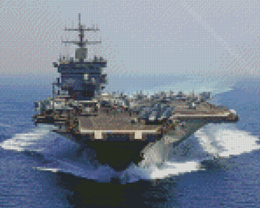 Uss Enterprise USA Aircrafts Diamond Painting