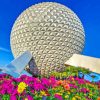 Disney Epcot Spaceship Diamond Painting