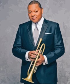 Wynton Marsalis Diamond Painting