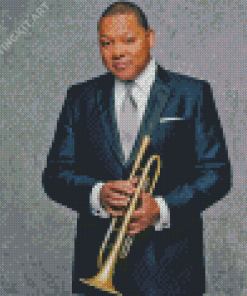 Wynton Marsalis Diamond Painting