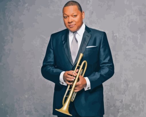 Wynton Marsalis Diamond Painting