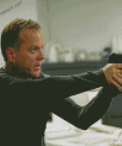 24 Jack Bauer Diamond Painting