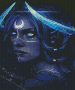 Goddess Of Night Diamond Painting