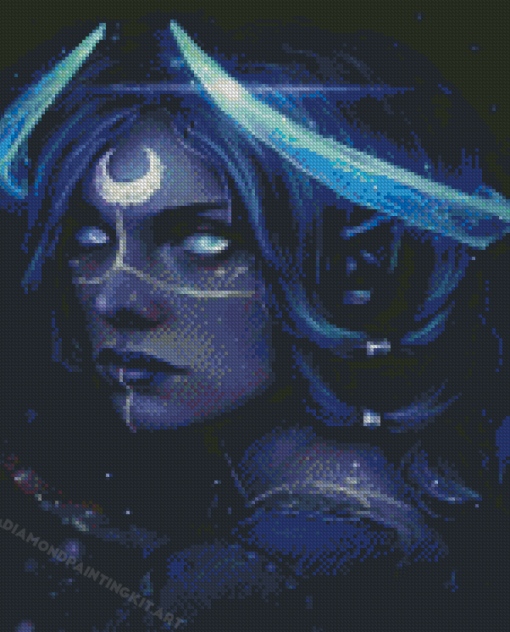 Goddess Of Night Diamond Painting