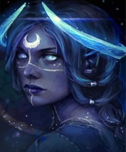 Goddess Of Night Diamond Painting