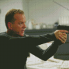 Aesthetic Jack Bauer Diamond Painting