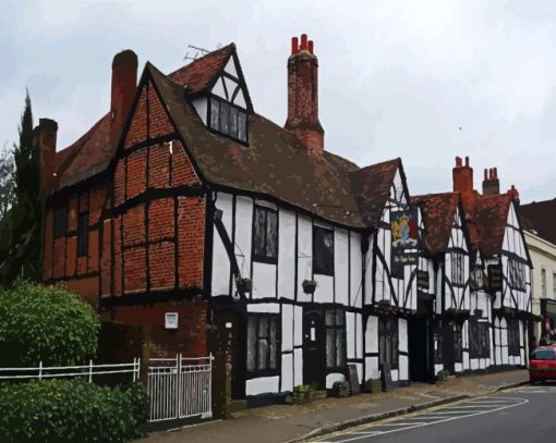 Amersham Houses Diamond Painting