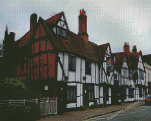 Amersham Houses Diamond Painting