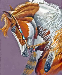 Indian War Pony Diamond Painting