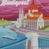 Budapest Bridge Diamond Painting